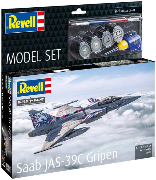 Model Set Saab JAS-39C Gripen 1:72 Revell Model