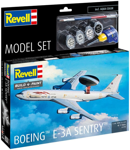 Boeing E-3A Sentry Model Set 1:144 Revell Model