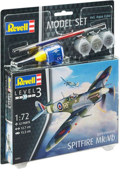 Available to Order – Supermarine Spitfire Mk.Vb 'Model Set' 1:72 Revell Model (REV 63897)