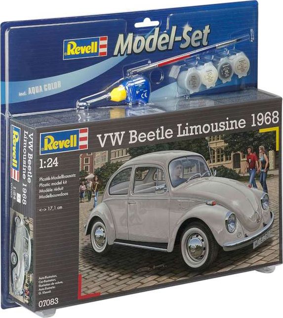 Available to Order – VW Beetle Limousine 1968 'Model Set' 1:24 Revell Model (REV 67083)