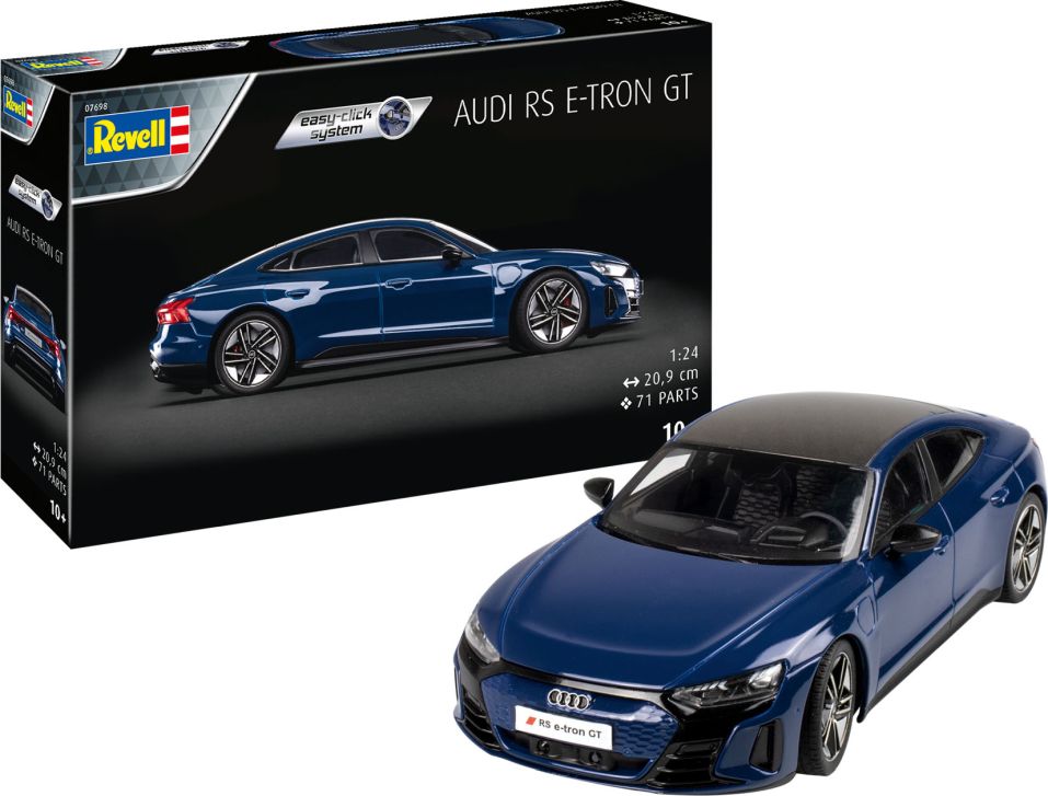 Available To Order – Audi e-tron GT Easy-Click-System Model Set 1:24 Revell Model (REV 67698)