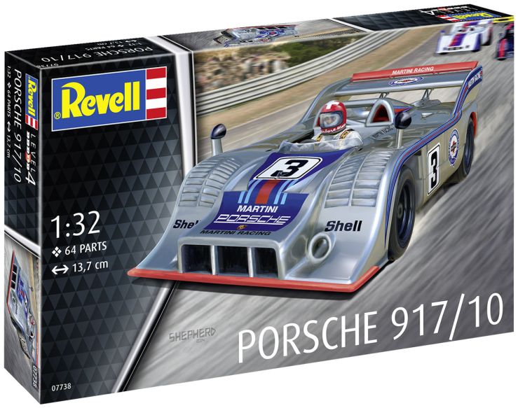 Available to Order – Model Set Porsche 917/10 1:32 Revell Model (REV 67738)