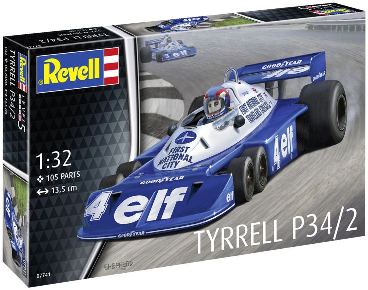 Model Set Tyrrel P34/2 6-Wheeler 1:32 Revell Model