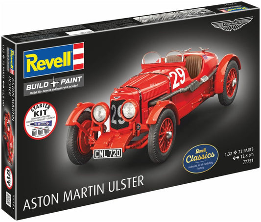 Aston Martin Ulster (Revell Classics) Starter Kit 1:32 Revell Model