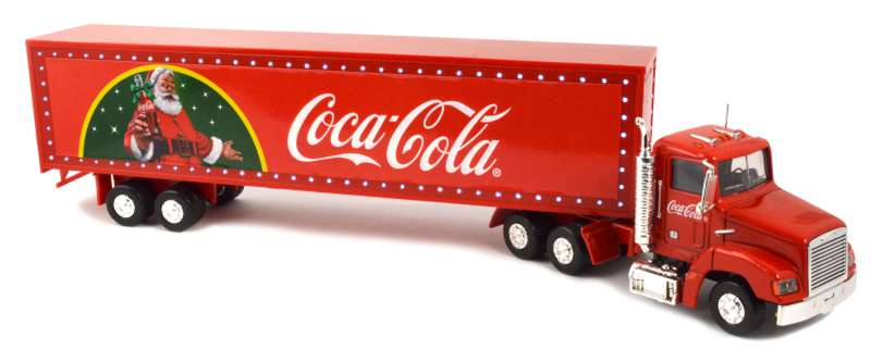 Available To Order – Coca Cola Christmas Truck - LED Lights 1:43 Richmond Model (RIC 443012)