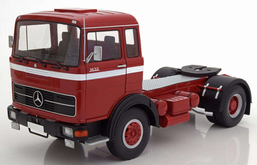 Available to Order – Mercedes LPS 1632 1969, red/black/white Limited Edition 700 pcs 1:18 (RKS 180021)