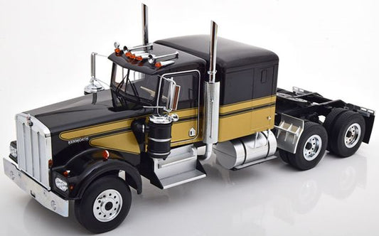 Available to Order – Kenworth W900 Black/Gold 'Smokey and the Bandit Look-a-Like' 1:18 (RKS 180121)
