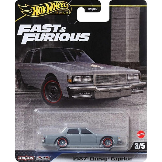 1:64 Hot Wheels Fast And Furious 1987 Chevy Caprice 3/5 HRT98