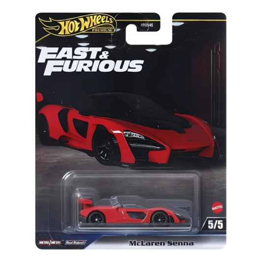 1:64 Hot Wheels Fast And Furious Mclaren Senna 5/5 JBL92