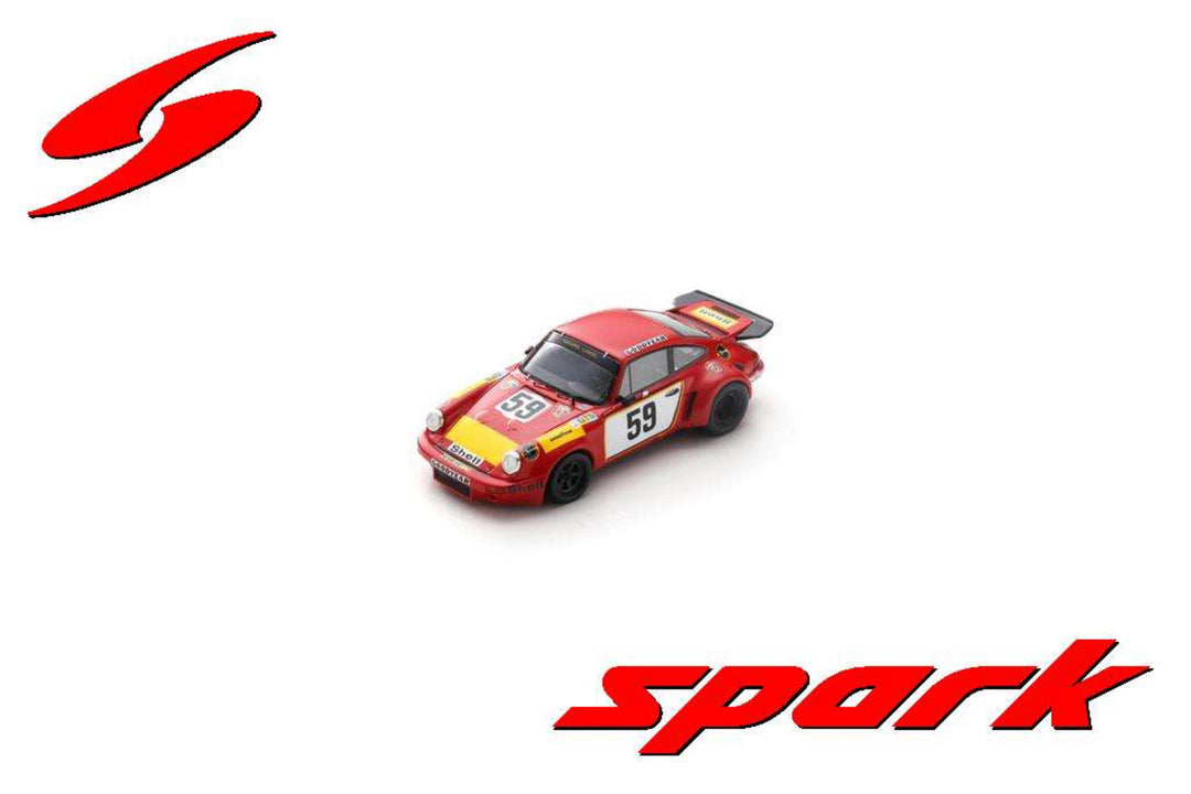 Porsche 911 Carrera RSR 3.0 #59 1975 Le Mans 24H Limited Edition 1:64 Spark Model Car (64S028)