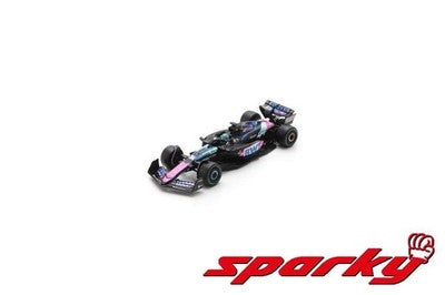 BWT Alpine F1 Team A524 #31 Esteban Ocon 2nd Brazilian Grand Prix 2024 1:64 Spark Model Car (Y412)
