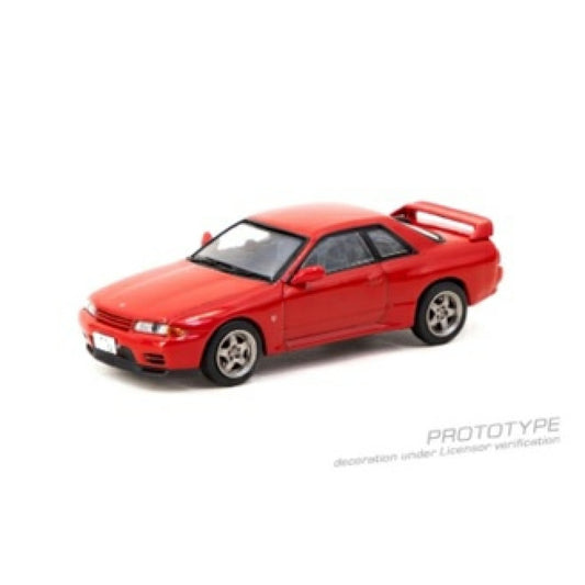 Available to Order – 1:64 Tarmac Nissan Skyline GT-R (BNR32) Red TCT64JC64008RD