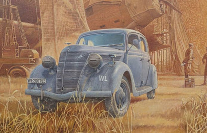 Ford V8-G81A Special 1938 1:35 Roden Kits Model