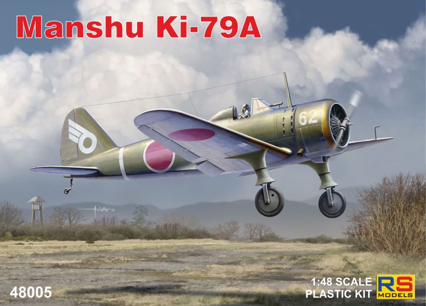 Available To Order – Manshu Ki-79 A Shimbu-tai 3 Decal v. for Japan Indonesia 1:48 RS Models (RSM 48005)