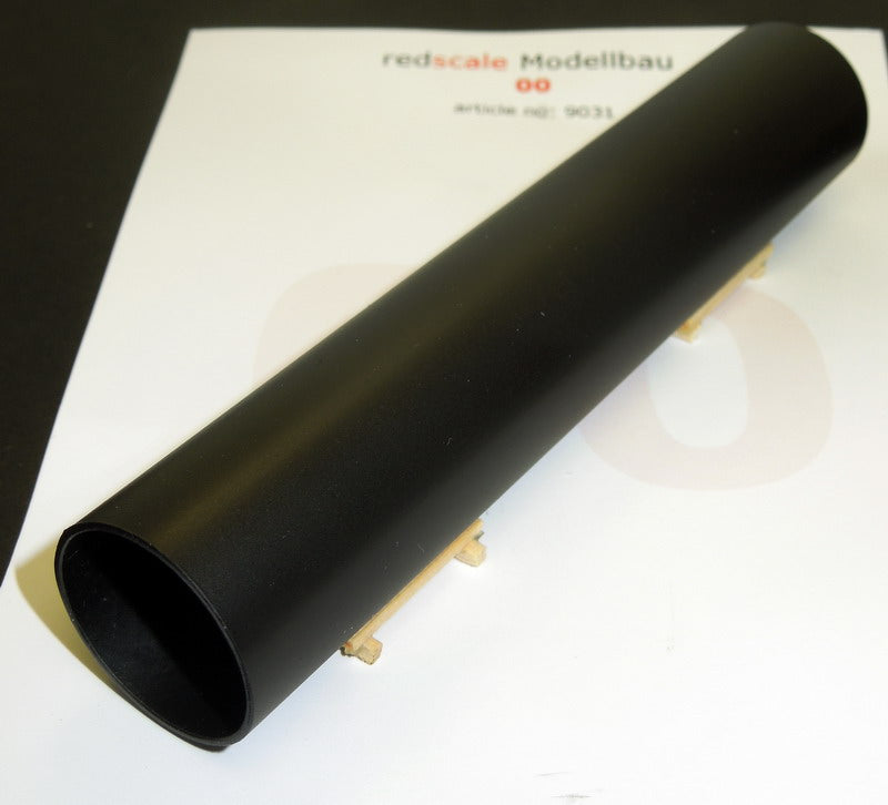 Available To Order – Steel Pipe 5" x 1" - Black (OO) 1:76 RS Models (RSM 9031)