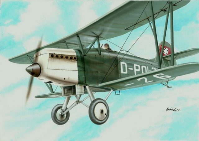 Available To Order – Arado 65 Luftpolizei (3 decal v. for Luftwaffe) 1:72 RS Models (RSM 92040)
