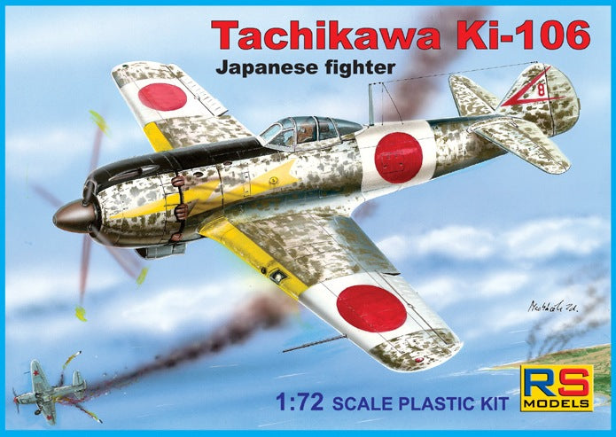 Available To Order – Tachikawa Ki-106 Home Defence (2 decal v. for Japan, Manchoukuo) 1:72 RS Models (RSM 92058)