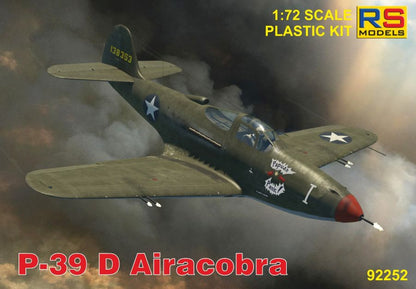 Available To Order – P-39 D/F/K Airacobra 6 Decal v. for USA USSR 1:72 RS Models (RSM 92252)