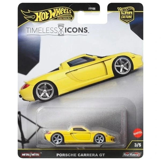 1:64 Hot Wheels Timeless Icons 3/5 Porsche Carrera GT JBK91