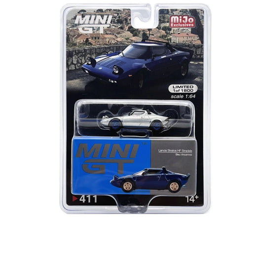 1:64 MINI GT MGT00411-MJ LANCIA STRATOS HF STRADALE CHASE MIJO EXCLUSIVE