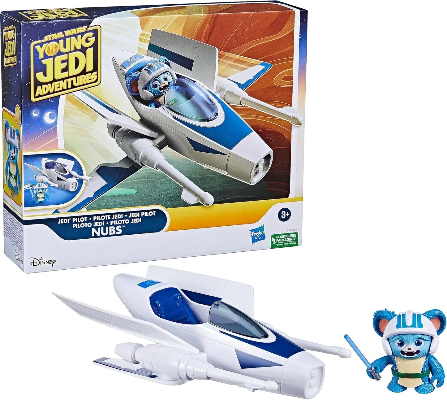 HASBRO Star Wars Young Jedi Adventures - Jedi Pilot Nubs 31151