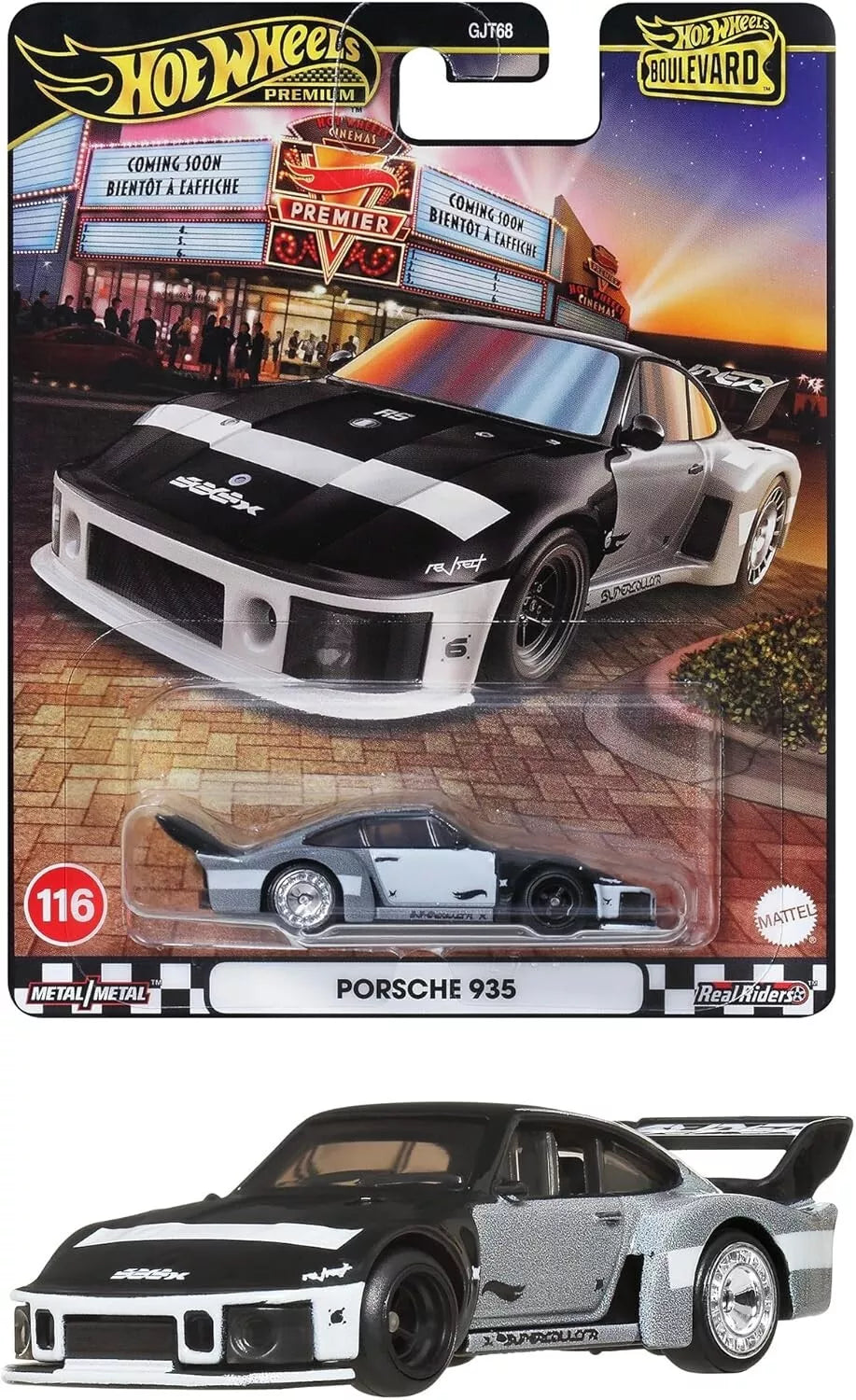 1:64 HOTWHEELS Boulevard No 116 Porsche 935 JBL17