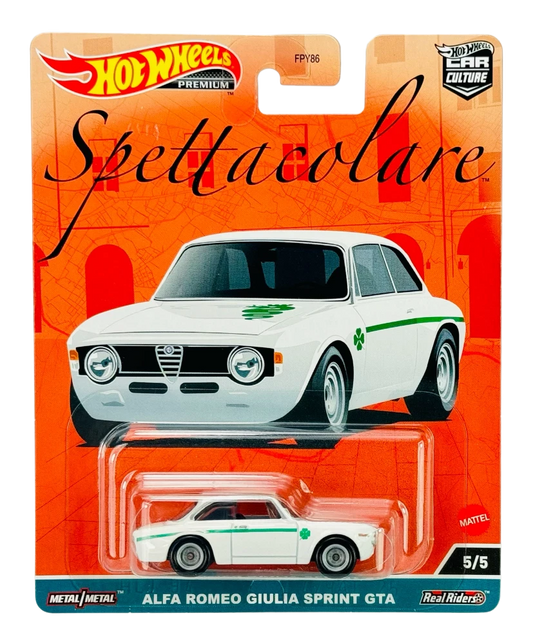 1:64 HOTWHEELS HKC50 SPETTACOLARE 5/5 ALFA ROMEO GIULIA SPRINT GTA
