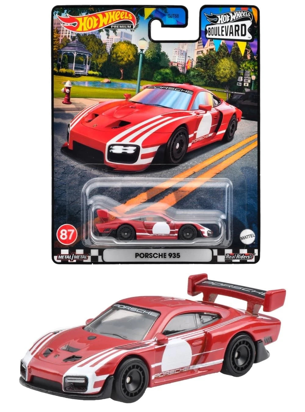 1:64 HOTWHEELS HKF36 BOULEVARD NO. 87 PORSCHE 935