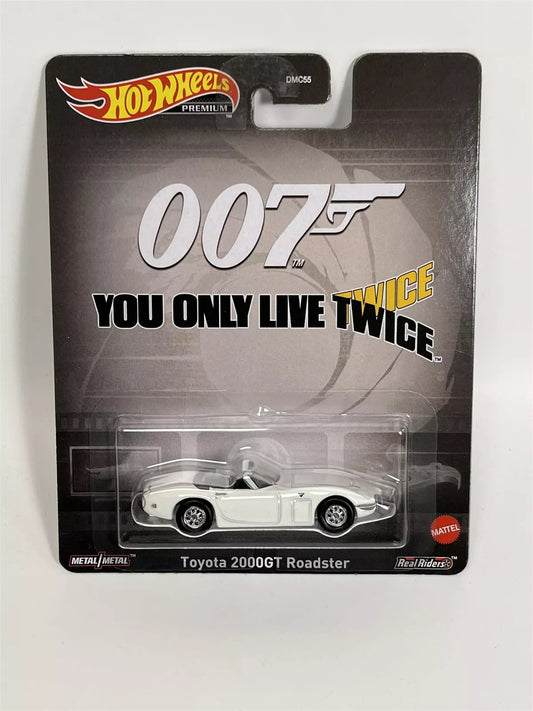 1:64 HOTWHEELS HKC27 JAMES BOND 007 YOU ONLY LIVE TWICE TOYOTA 2000GT ROADSTER