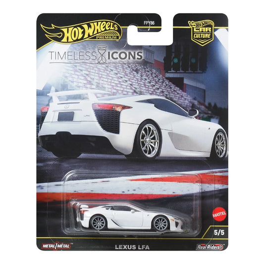 1:64 Hot Wheels Timeless Icons 5/5 Lexus LFA JBK57