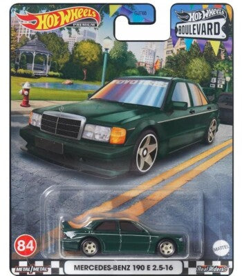 1:64 HOTWHEELS HWW12 BOULEVARD NO. 84 MERCEDES BENZ 190 E 2.5 - 16