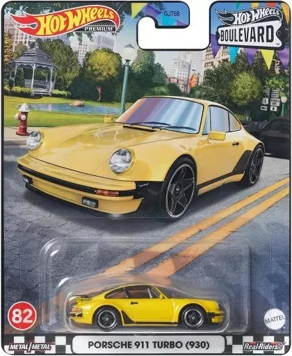 1:64 HOTWHEELS HKF34 BOULEVARD NO. 82 PORSCHE 911 TURBO (930)