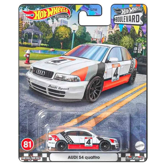1:64 HOTWHEELS HKF30 BOULEVARD NO. 81 AUDI S4 QUATTRO #4