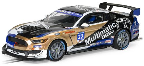 Available To Order – Ford Mustang GT4 - Canadian GT 2021 - Multimatic Motorsport in Clear Box 1:32 (SCA C4403)