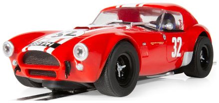 Available To Order – Shelby Cobra 289 - Red - 39PH in Clear Box 1:32 Scalextric Model (SCA C4528)