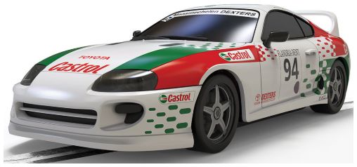 Available To Order – Toyota Supra - Castrol in Clear Box 1:32 Scalextric Model (SCA C4616)