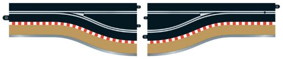 Available To Order – Pit Lane Track (Left Hand) - Includes Sensor (SCA C7014)
