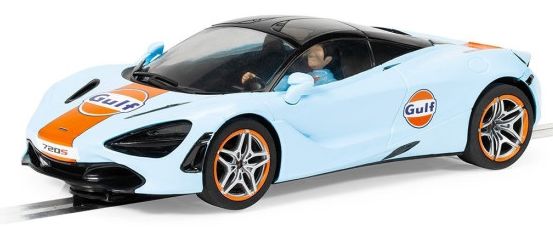 Available To Order – McLaren 720S- Gulf Edition - Superslot in Clear Box 1:32 (SCA H4394)