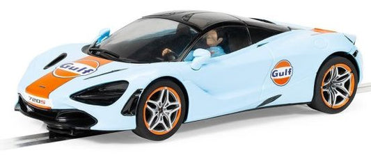 Available To Order – McLaren 720S- Gulf Edition - Superslot in Clear Box 1:32 (SCA H4394)