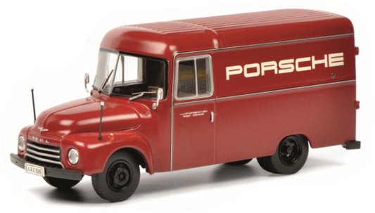 Available to Order – Opel Blitz 1,75t Box Van 'Porsche' PRO.R18 1:18 Schuco Model (SHU 00179)