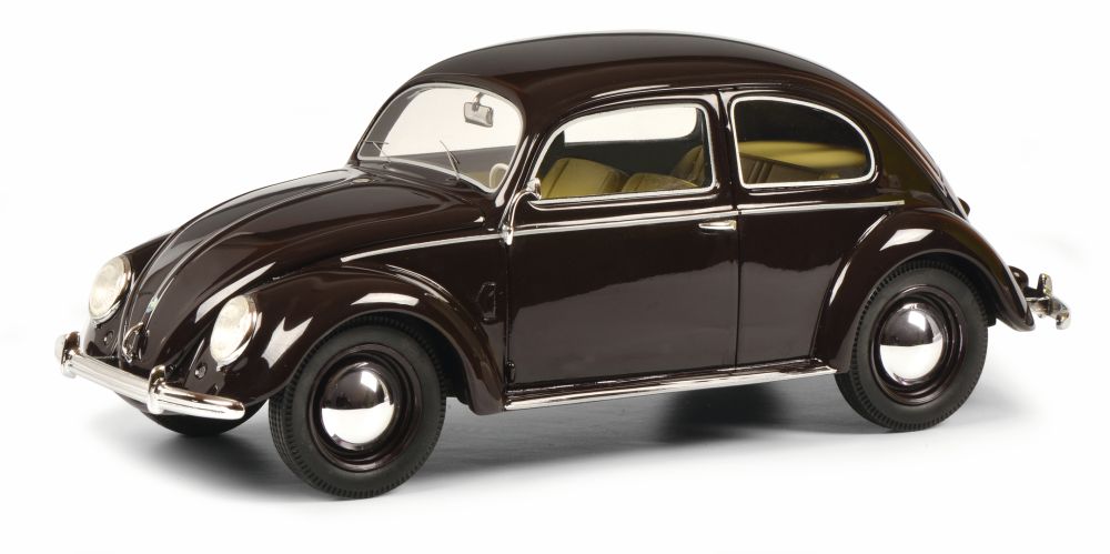 Available to Order – VW Beetle Split Window Dark Red PRO.R18 1:18 Schuco Model (SHU 00261)