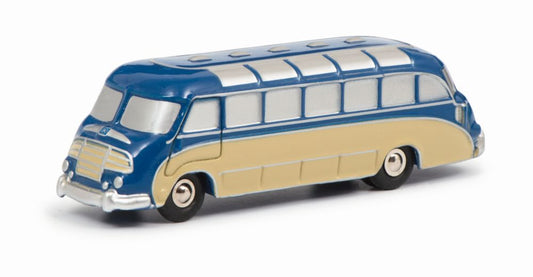 Available to Order – Setra S8 Bus Beige-blue (pic) 1:90 Schuco Model (SHU 01537)