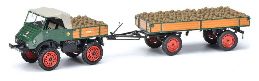 Available to Order – MB U401 w.Trailer/Load 1:43 (SHU 03130)