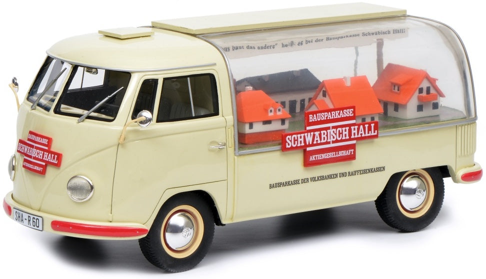 Available to Order – VW T1 Advert Van 'Schwabisch Hall' 1:18 (SHU 18U00184)