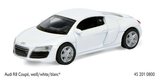 Available To Order – Audi R8 Coupe - White 1:64 (SHU 20108)