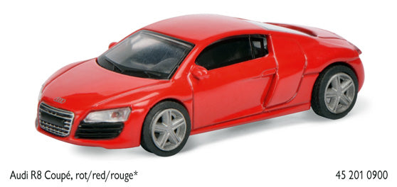 Available To Order – Audi R8 Coupe - Red 1:64 (SHU 20109)