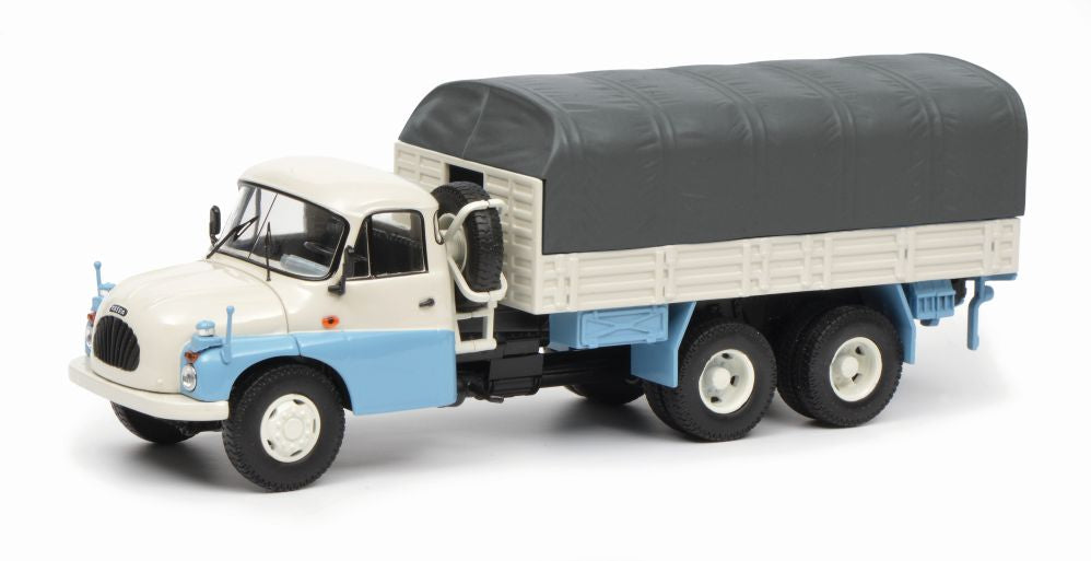 Available to Order – Tatra T148 Flatbed Blue/White 1:87 (SHU 26630)