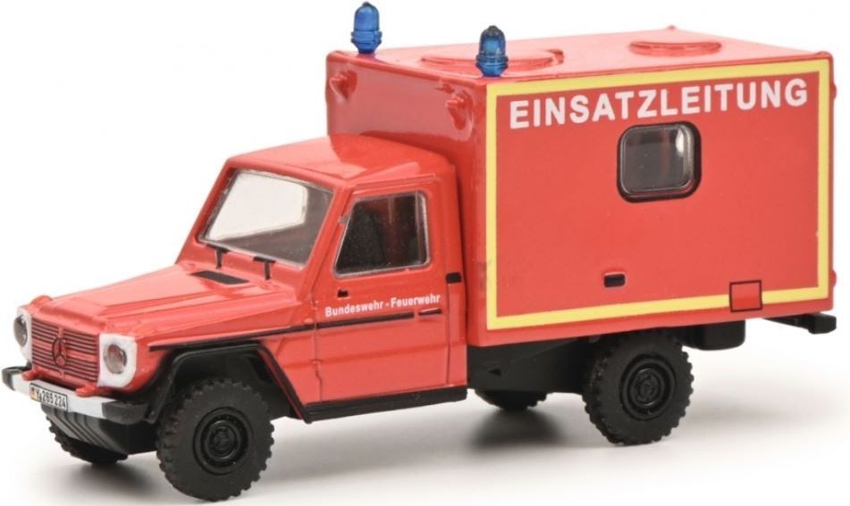Available to Order – Mercedes Benz G Fire Brigade Red 1:87 (SHU 26687)