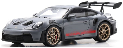 Available to Order – Porsche 911 GT3 RS (992) 2022 Arctic Grey 1:43 Schuco Model (SHU 43U00001)