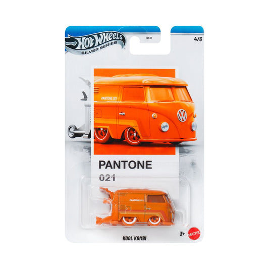 Kool Kombi Pantone 021 4/6 1:64 Hot Wheels Model Car (JKY49)